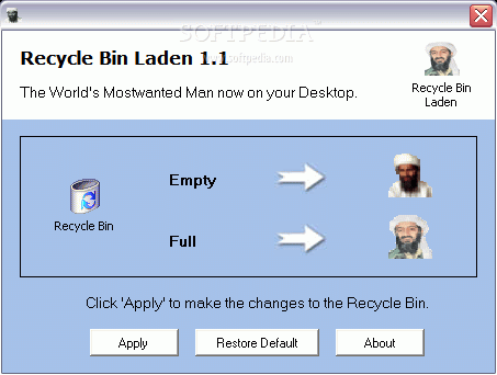 Recycle Bin Laden Crack With License Key