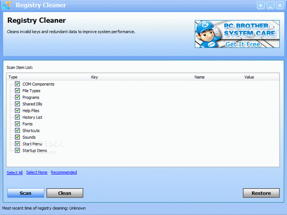 Registry Cleaner Crack + Serial Key Download