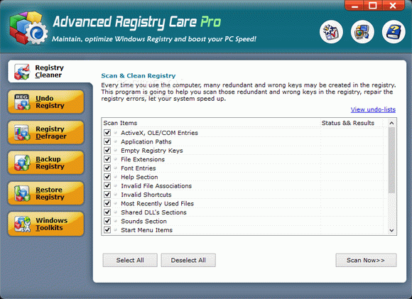 Advanced Registry Care Pro (formerly Advanced Registry Care) Crack + Activation Code Download 2024