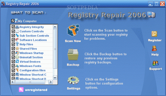 Registry Repair 2006 Crack + Activation Code Updated