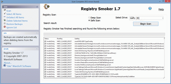 Registry Smoker Crack + License Key (Updated)