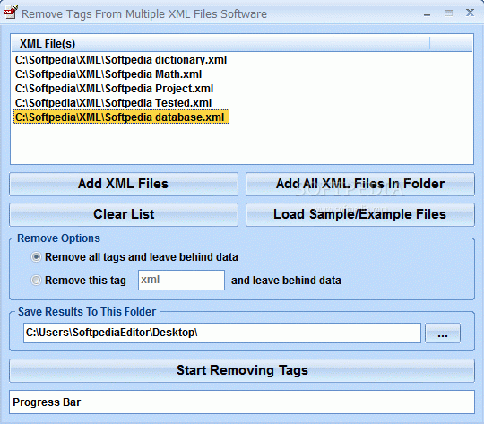 Remove Tags From Multiple XML Files Software Crack + License Key Download