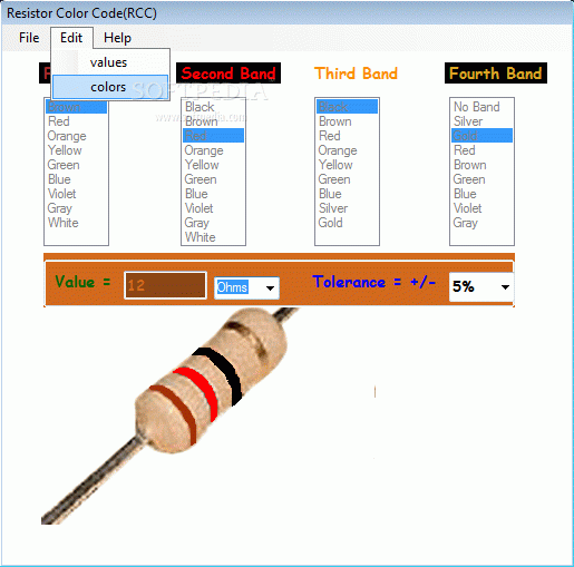 Resistor Color Code Serial Key Full Version