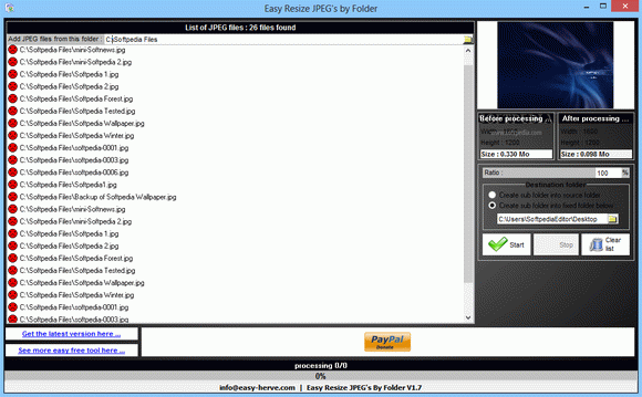 Easy Resize JPEG's by Folder Crack Plus Activator