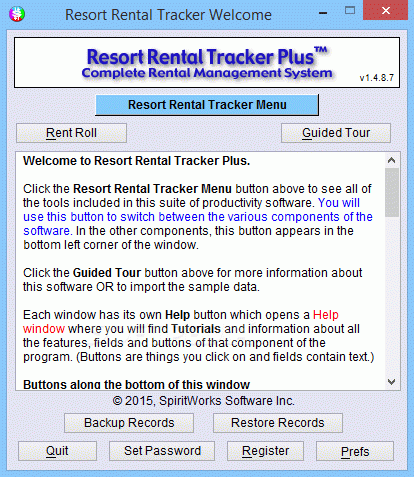 Resort Rental Tracker Plus Crack With Activation Code Latest