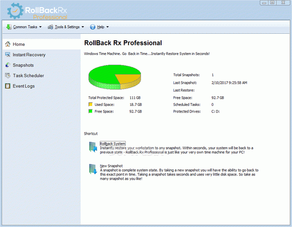 RollBack Rx Professional Crack + Activation Code