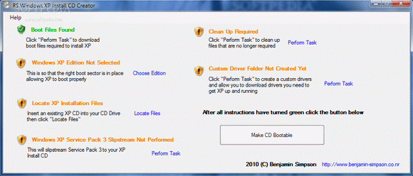 RS Windows XP Install CD Creator Serial Number Full Version
