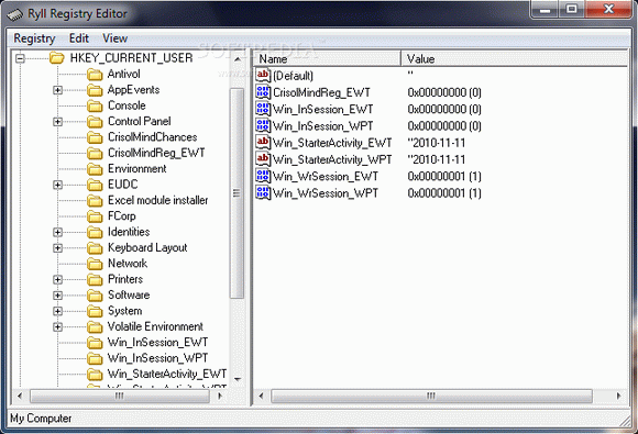 Ryll Registry Editor Crack Full Version