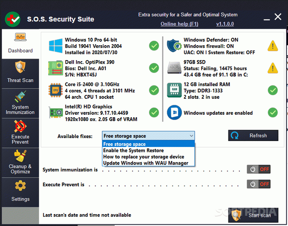 S.O.S. Security Suite Crack Plus Activator