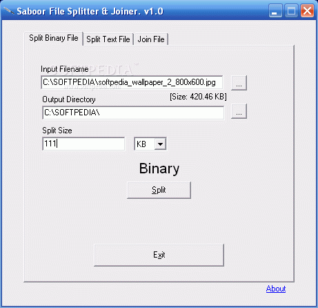 Saboor File Splitter & Joiner Crack + Serial Key Updated
