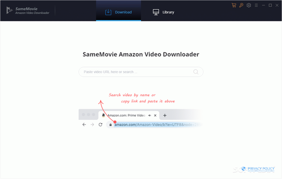 SameMovie Amazon Video Downloader Crack & Activator
