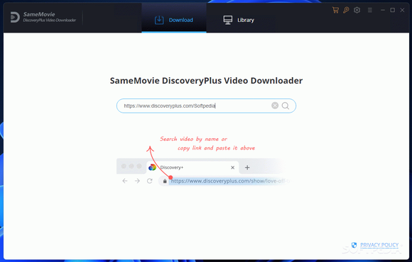 SameMovie DiscoveryPlus Video Downloader Crack With Serial Number