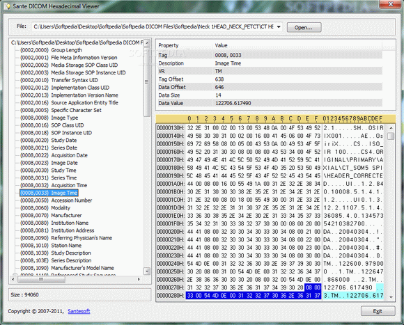 Sante DICOM Hexadecimal Viewer Serial Key Full Version