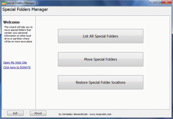 Special Folders Manager (Save Me) Crack With Activation Code 2024