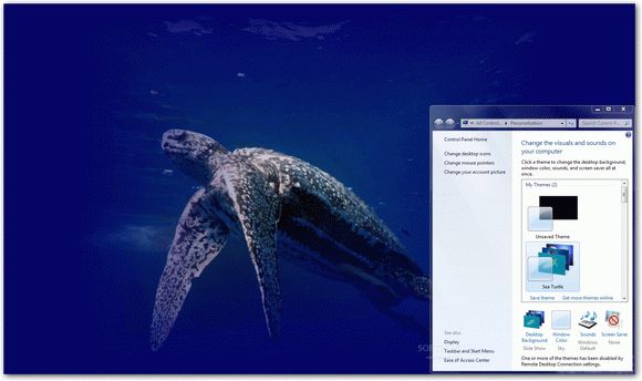 Sea Turtle Windows Theme Crack With Activation Code Latest 2024