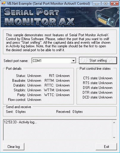Serial Port Monitor ActiveX Crack + Activator