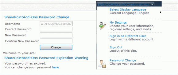 SharePoint Password Change & Expiration Keygen Full Version