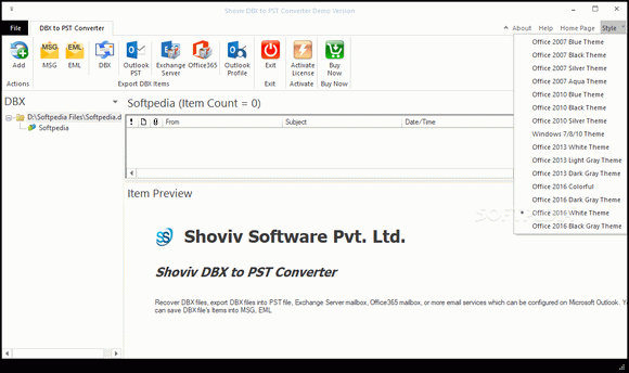 Shoviv DBX to PST Converter Crack + Serial Number Download