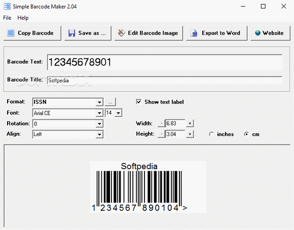 Simple Barcode Maker Crack Plus Serial Key