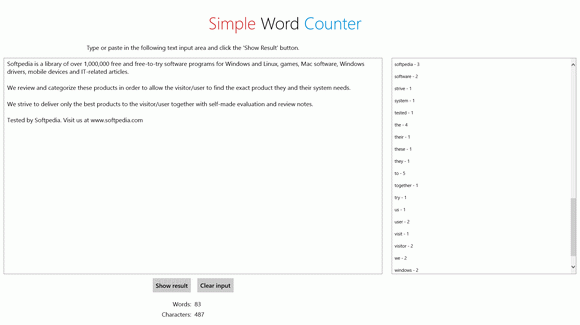 Simple Word Counter Crack + License Key