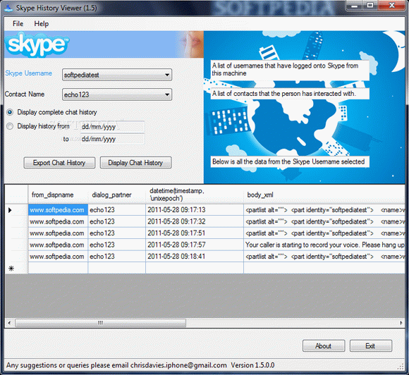 Skype History Viewer Serial Number Full Version