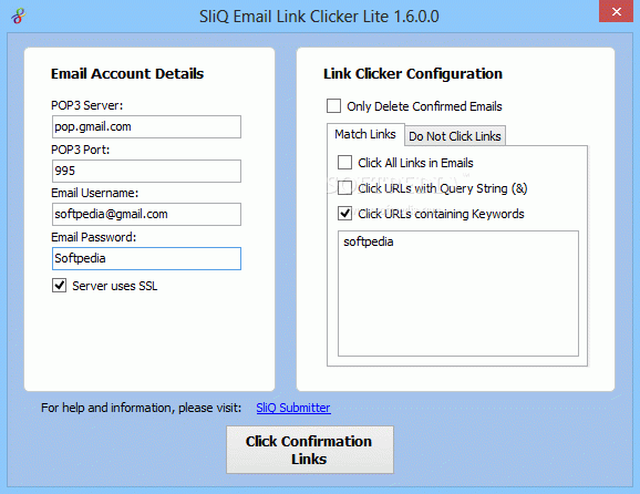 SliQ Email Link Clicker Lite Crack With Serial Key Latest