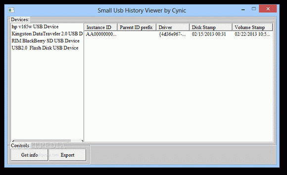 Small Usb History Viewer Crack + Serial Number