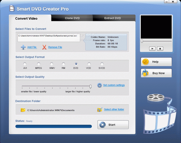 Smart DVD Creator Pro Crack & Serial Key