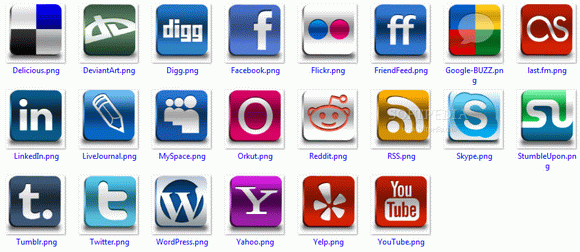 Social Networks Pro Icons Crack + Activator Download