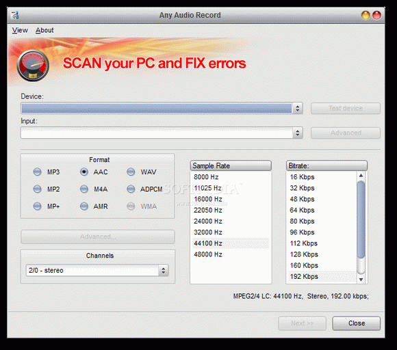 Soft4Boost Any Audio Record Crack + Serial Key Download