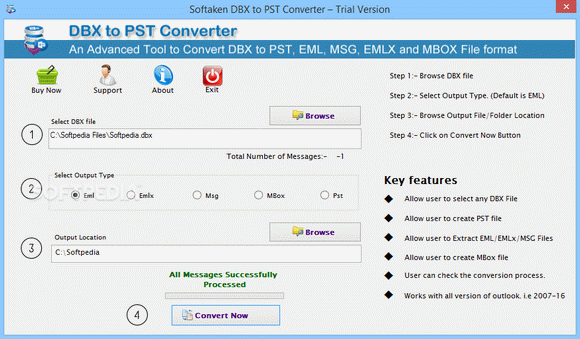 Softaken DBX to PST Converter Crack Plus Keygen
