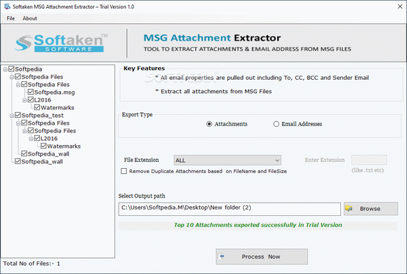Softaken MSG Attachment Extractor Crack With Serial Number 2024