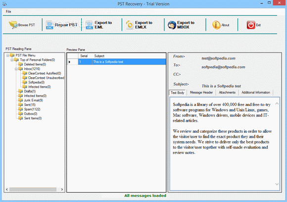Softaken Outlook PST Repair Crack With Serial Number Latest