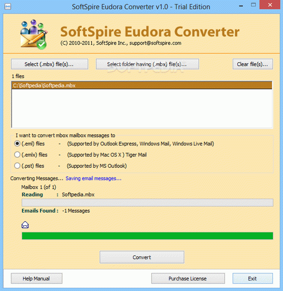 SoftSpire Eudora Converter Crack With Serial Number Latest