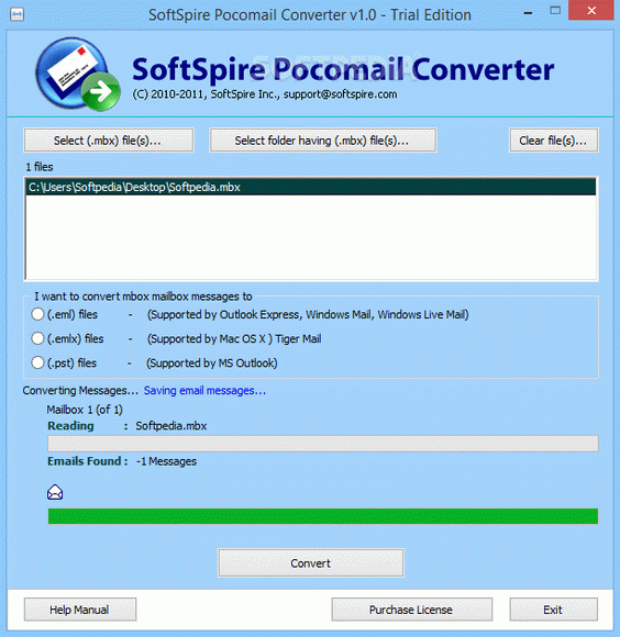 SoftSpire Pocomail Converter Crack With License Key Latest 2024