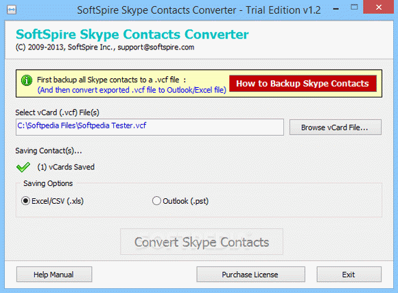 SoftSpire Skype Contacts Converter Crack With Keygen