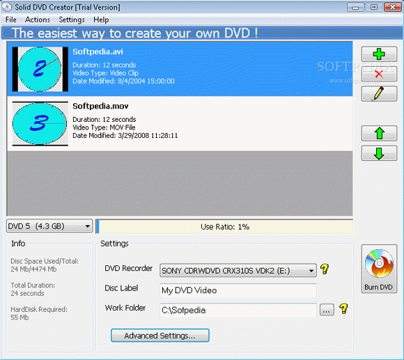 Solid DVD Creator Crack With Activation Code