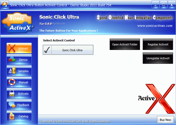 Sonic Click Ultra Button ActiveX Control Crack & Serial Number