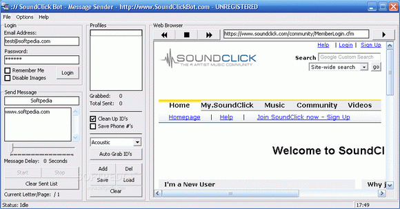 SoundClick Bot Crack With Activation Code Latest