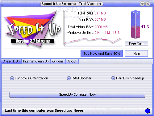 SpeedItUp Extreme Crack With Serial Key