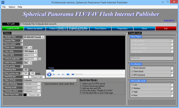 Spherical Panorama Combination Video Player Bundle Serial Number Full Version