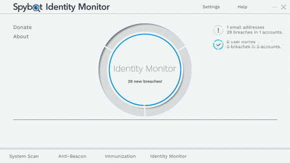 Spybot Identity Monitor Crack & Keygen