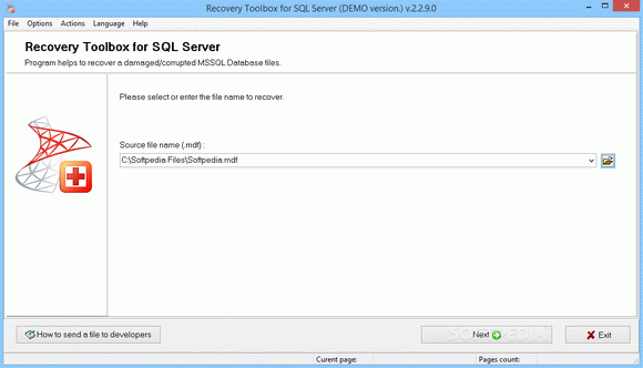 Recovery Toolbox for SQL Server (formerly SQL Server Recovery Toolbox) Crack & Activation Code