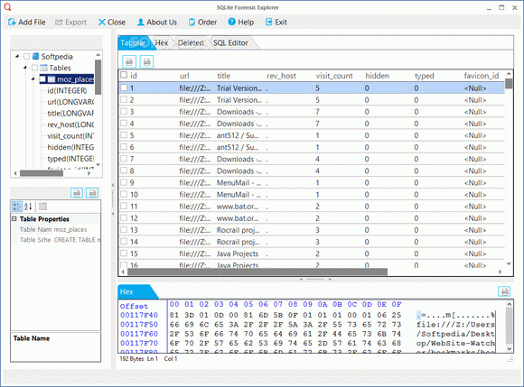 SQLite Forensic Explorer Crack With License Key