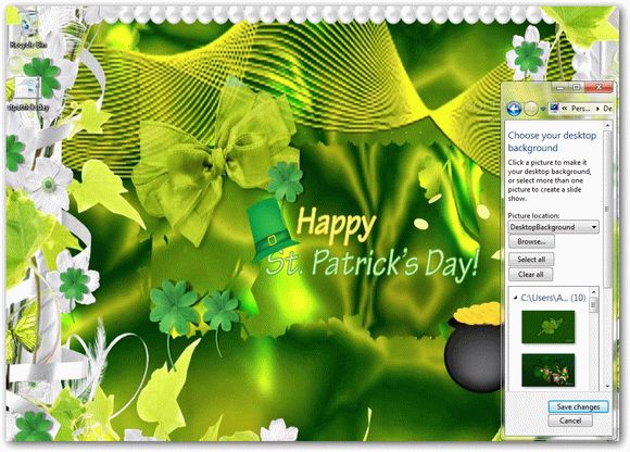 St. Patrick's Day Windows 7 Theme Crack Plus Serial Number