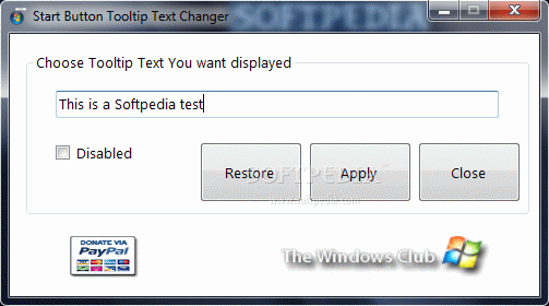 Start Button Tooltip Text Changer Crack + License Key Updated