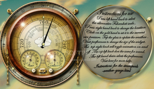 Steampunk Weather Widget Crack With Serial Number Latest