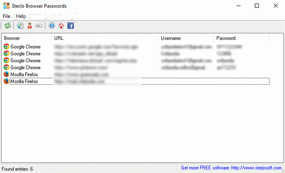 SterJo Browser Passwords Crack + Serial Number