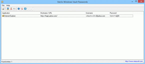 SterJo Windows Vault Passwords Crack With Keygen Latest