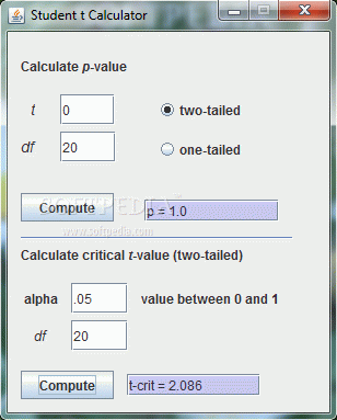 Student t Calculator Crack + Serial Key Download